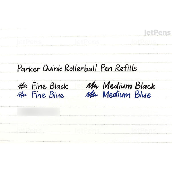 Repuesto Parker Rollerball Negro - Medium (M)
