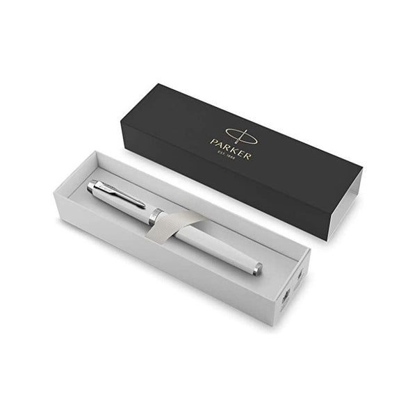 Lapicera Rollerball Parker Im White Chrome