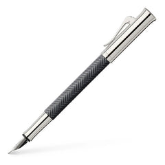 Lapicera Pluma Fuente Graf Von Faber-castell Guilloche Cisele - Medium