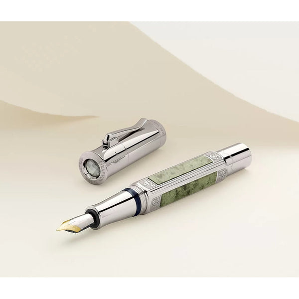 Lapicera Pluma Fuente Graf Von Faber-Castell POTY 2015 Platinum - Medium