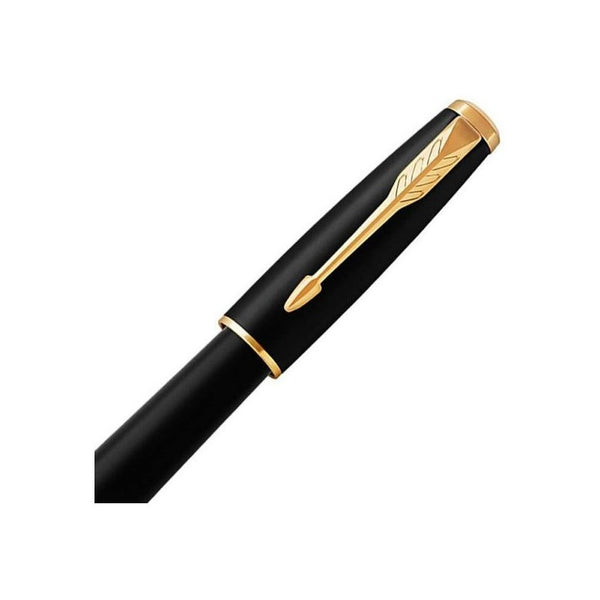 Lapicera Pluma Parker Urban Muted Black Gold - Medium (M)