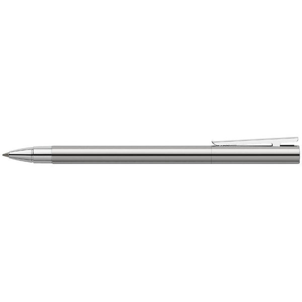 Lapicera Roller Faber-castell Neo Slim Stainless Steel Shiny
