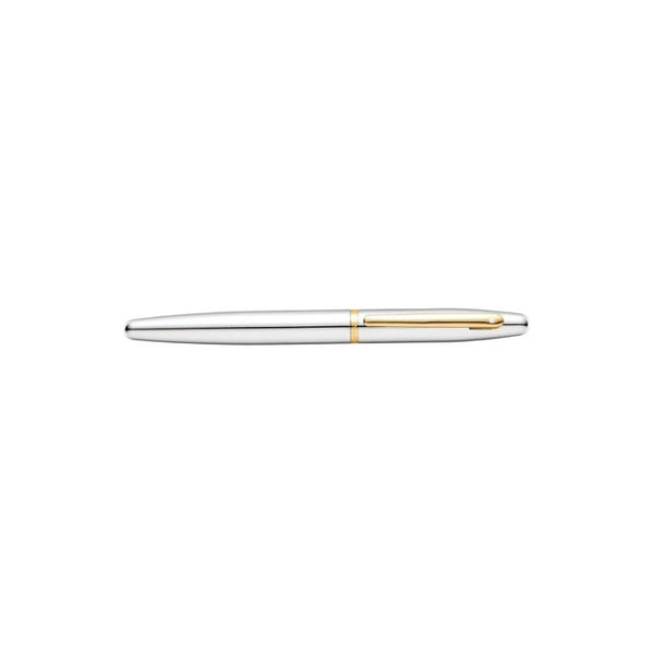 Lapicera Pluma Fuente Sheaffer Vfm Chrome With Gold Trim Gt