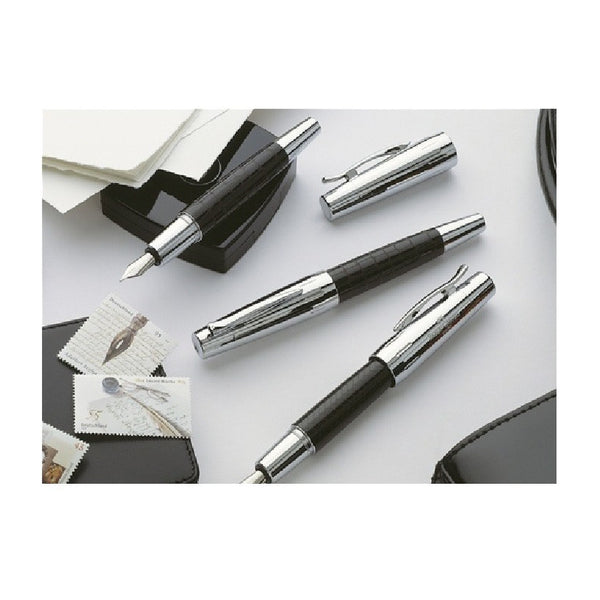 Lapicera Rollerball Faber-Castell E-motion Croco Black