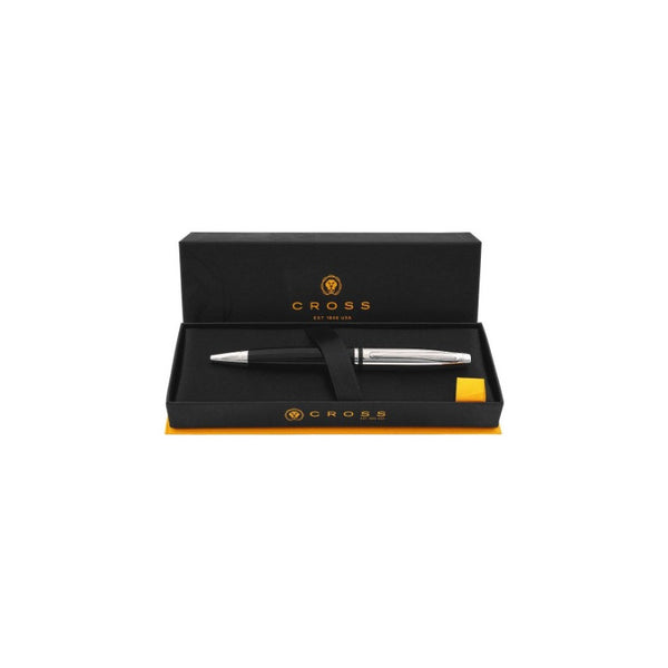Lapicera Boligrafo Cross Calais Chrome/black At0112-2