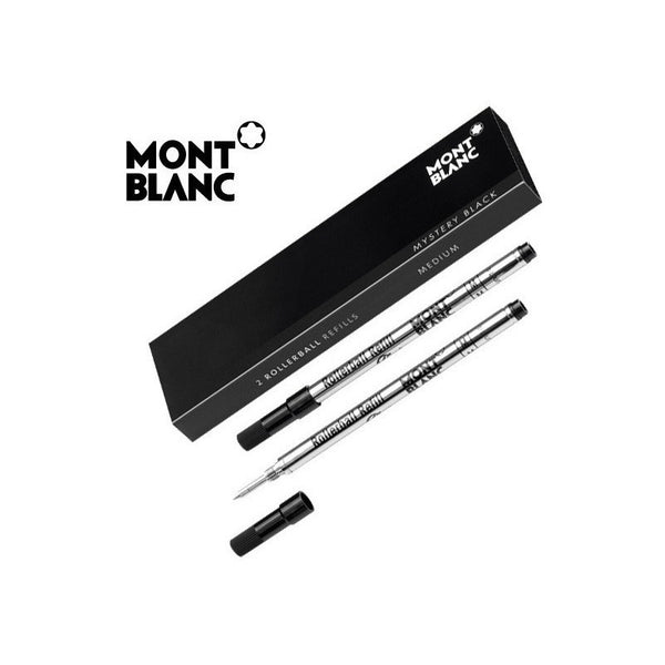 Tinta Set Repuesto Rollerball Montblanc (Medium) Mystery Black