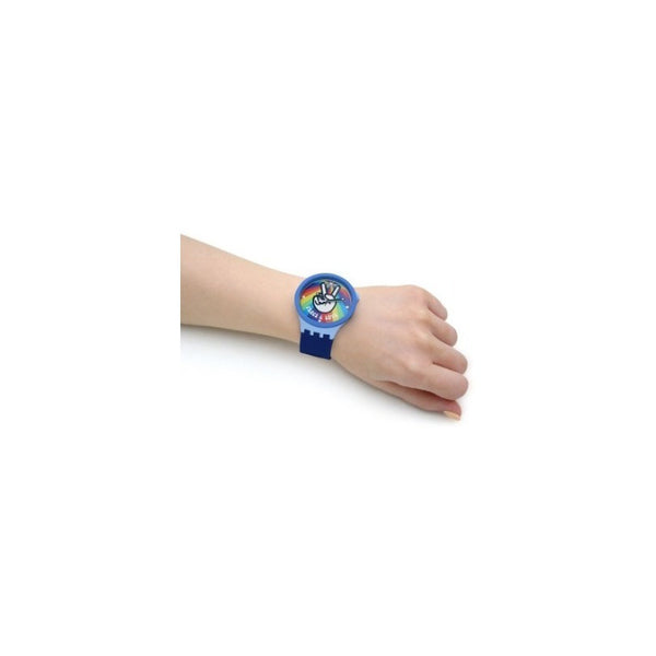 Reloj Swatch Big Bold Bioceramic Peace Hand Love Sb03n105