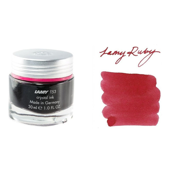 Tinta Pluma Fuente Lamy T53 Crystal Ink 30 Ml - Ruby