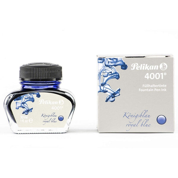 Tinta Para Pluma Fuente Pelikan 4001 - 30 Ml - Azul Real