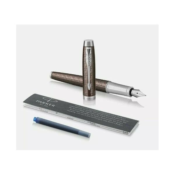 Lapicera Pluma Fuente Parker Im Premium Brown Ct - Medium (M)