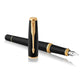 Lapicera Pluma Parker Urban Muted Black Gold - Medium (M)