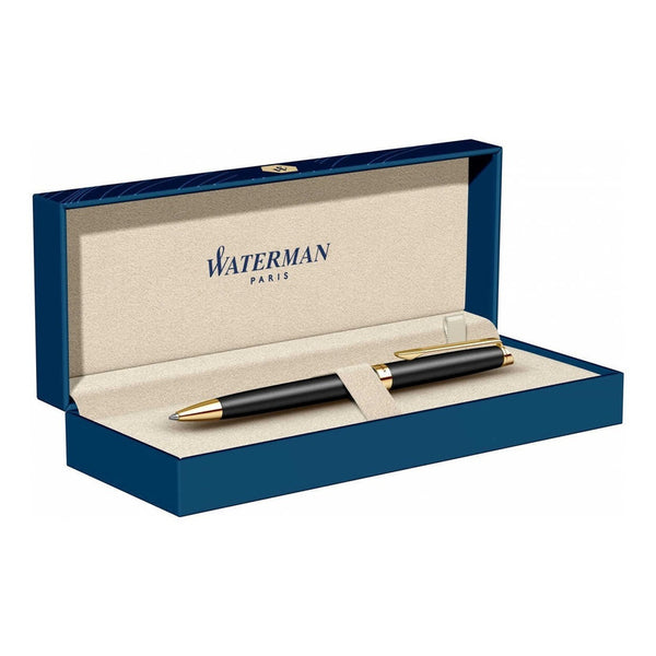 Lapicera Boligrafo Waterman Hemisphere Black Matte Gt