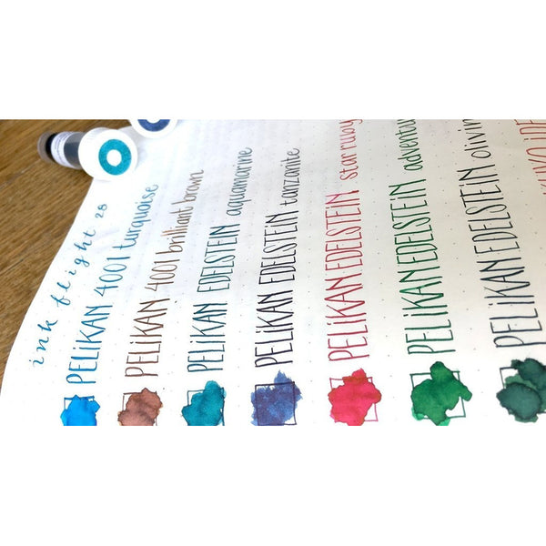 Tinta Para Pluma Fuente Pelikan 4001 - 30 Ml - Duo Fluor