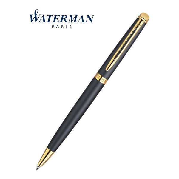 Lapicera Boligrafo Waterman Hemisphere Black Matte Gt