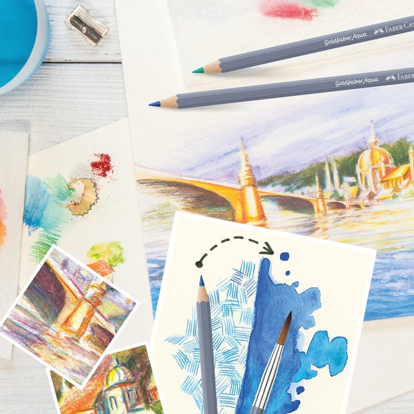 Set Faber-castell Goldfaber Aqua - 36c