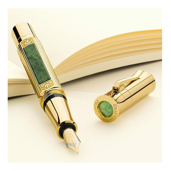 Lapicera Pluma Fuente Graf Von Faber-castell POTY 2015 Gold - Medium