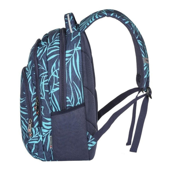Mochila Wenger Upload Navy Fem Print 28 Lt. Azul 606474