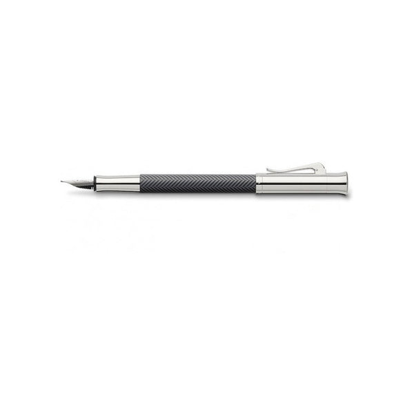 Lapicera Pluma Fuente Graf Von Faber-castell Guilloche Cisele - Medium