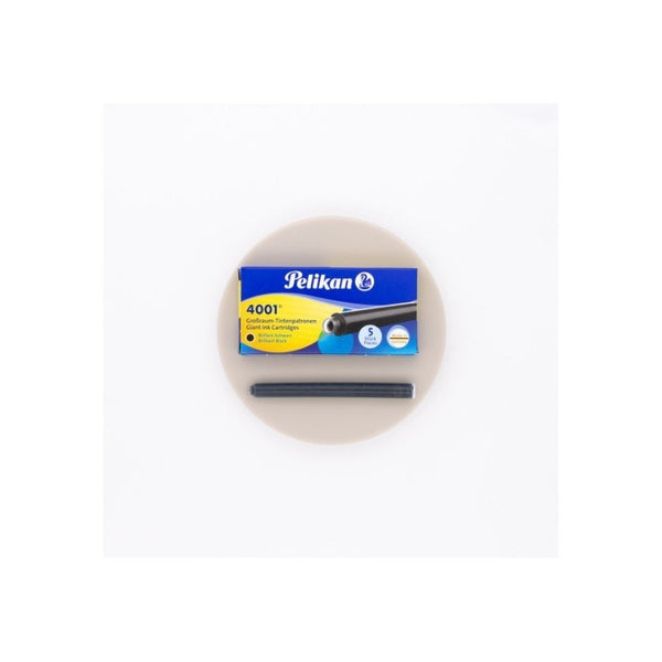 Tinta P/pluma Fuente Pelikan 4001 - Cartridges Largos Negro