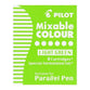 Cartridges Pluma Caligrafia Pilot Parallel Color Verde Claro