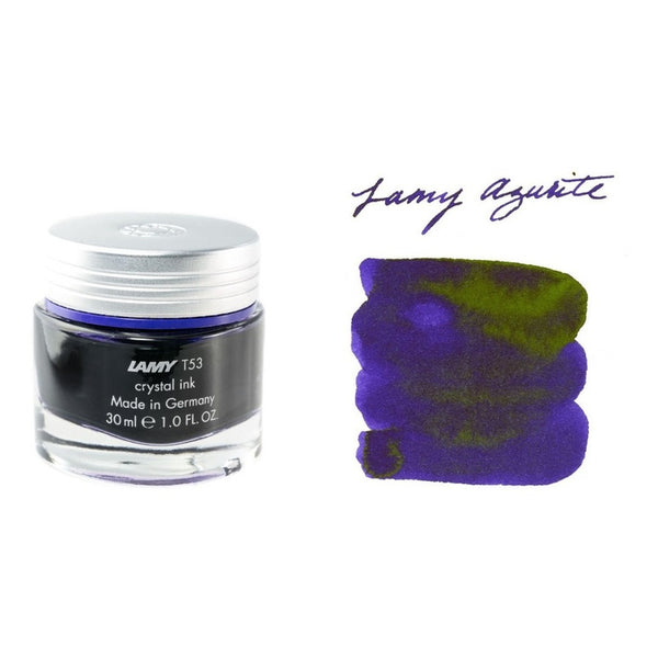 Tinta Pluma Fuente Lamy T53 Crystal Ink 30 Ml - Azurite