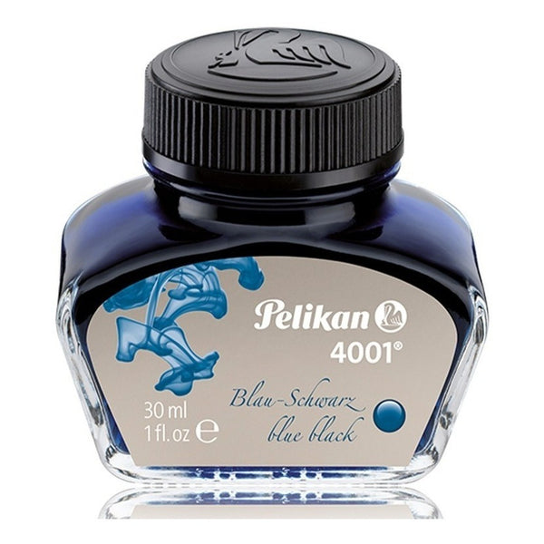 Tinta Pluma Fuente Pelikan 4001 - 30 Ml - Blue Black