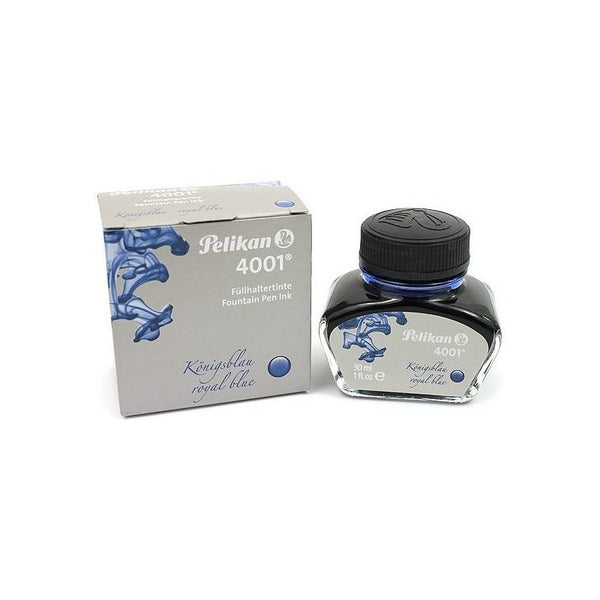 Tinta Para Pluma Fuente Pelikan 4001 - 30 Ml - Azul Real