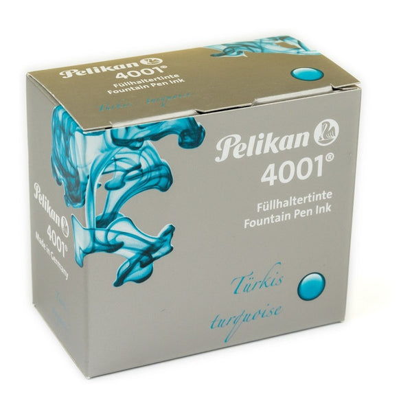 Tinta Para Pluma Fuente Pelikan 4001 - 30 Ml - Turquesa