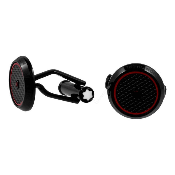 Cufflinks Gemelos Montblanc Black Red Horlogerie Ed - 118605