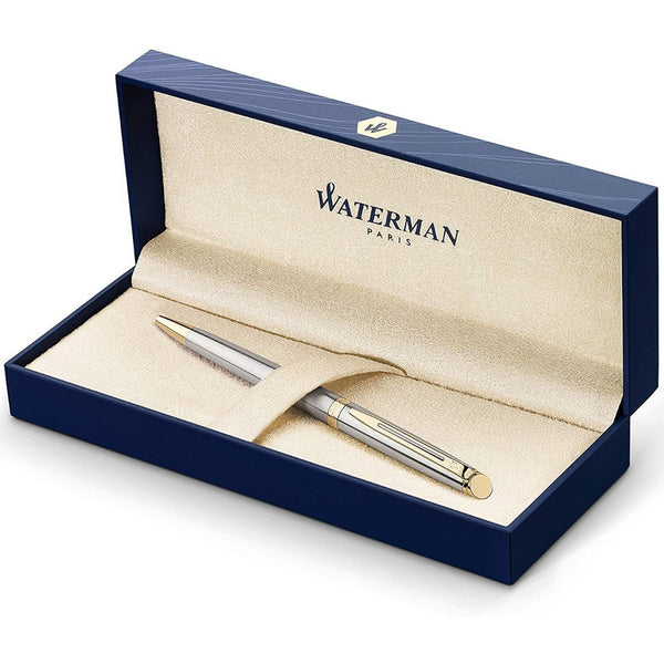Lapicera Boligrafo Waterman Hemisphere Steel Gt