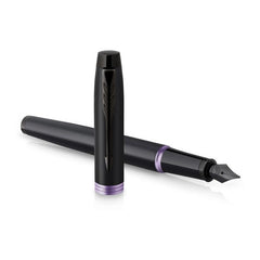 Lapicera Pluma Fuente Parker Im Vibrant Rings Ameth Purple M