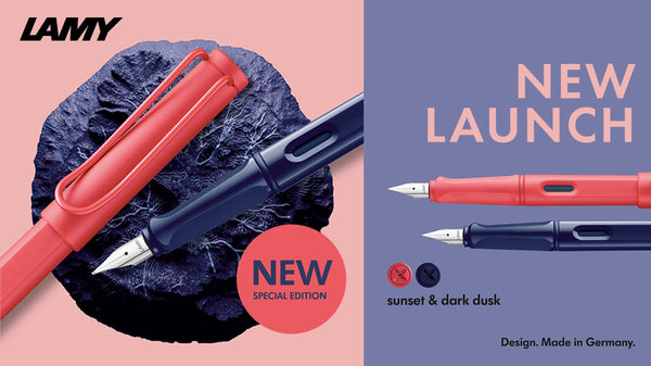 Lapicera Pluma Lamy Safari Sunset Coral - ExtraFine (EF)