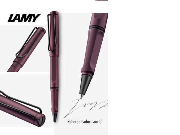 Lapicera Rollerball Lamy Safari Scarlet