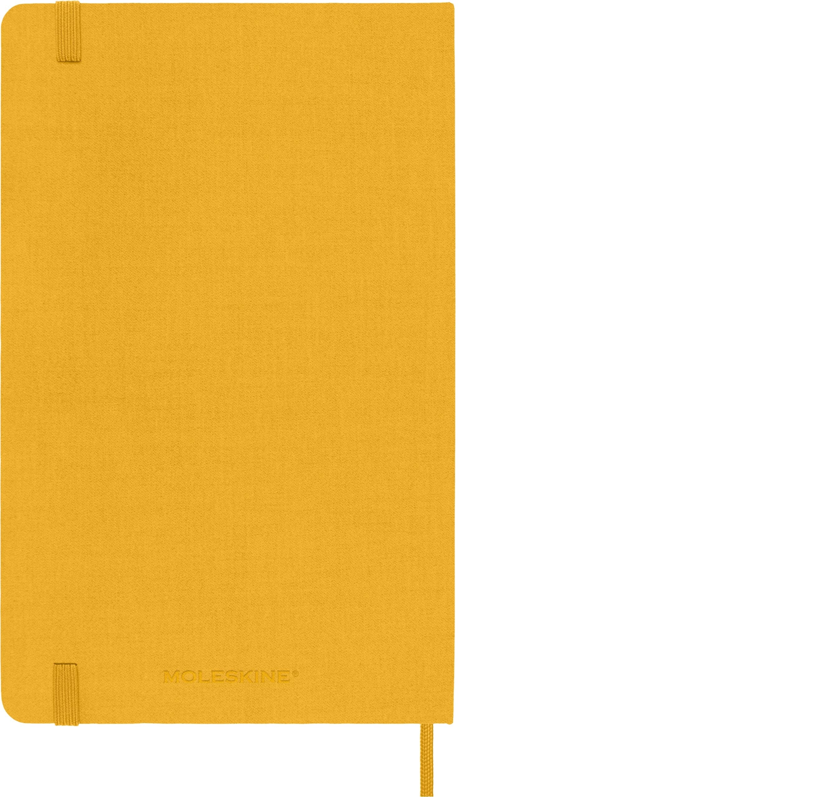 Moleskine Libreta Rayas Tapa Dura Large Classic Orange-Yellow Fabric