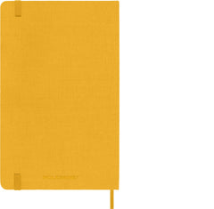 Moleskine Libreta Rayas Tapa Dura Large Classic Orange-Yellow Fabric