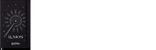 Moleskine Libreta Edic. Limit. Harry Potter Lumos Tapa Dura L Rayas