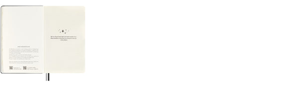 Moleskine Libreta Edic. Limit. Harry Potter Lumos Tapa Dura L Rayas