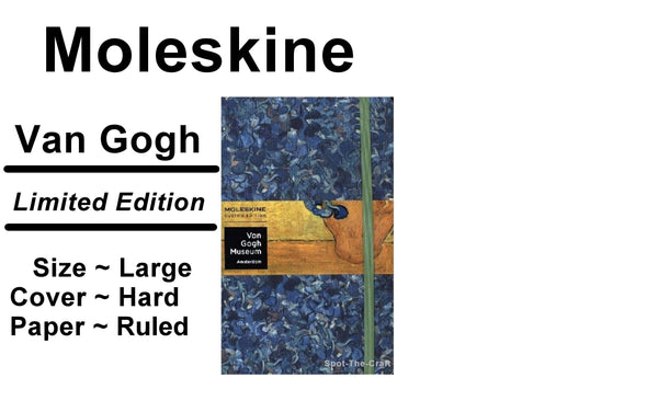Moleskine Libreta Edic. Limit. Museo Van Gogh Tapa Dura L Rayas