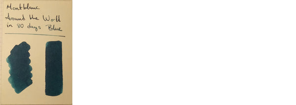 Tinta Montblanc Set Cartridges - Around the world (Dark Blue)