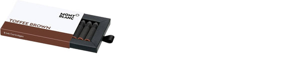 Tinta Montblanc Set Cartridges - Toffee Brown