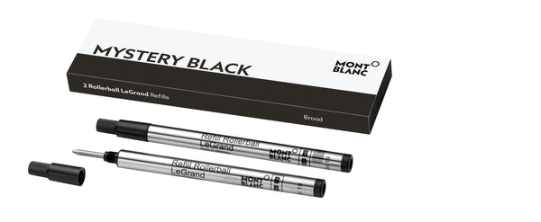 Tinta Set Repuesto Legrand Rollerball Montblanc (Broad) Mystery Black