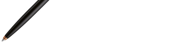 Boligrafo Otto Hutt Design 01 Guilloche Negro/Oro Rosado