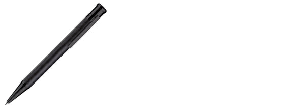 Boligrafo Otto Hutt Design04 Checked Guilloche Frosted Black PVD