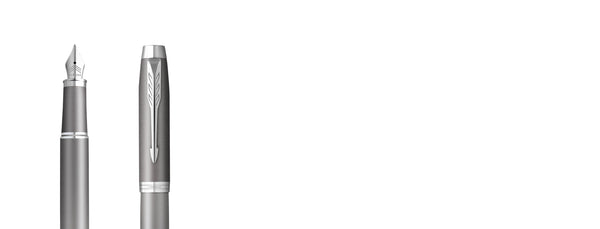 Lapicera Pluma Fuente Parker Im Writing Rituals Grey CT - Medium (M)