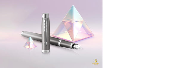 Lapicera Pluma Fuente Parker Im Writing Rituals Grey CT - Medium (M)