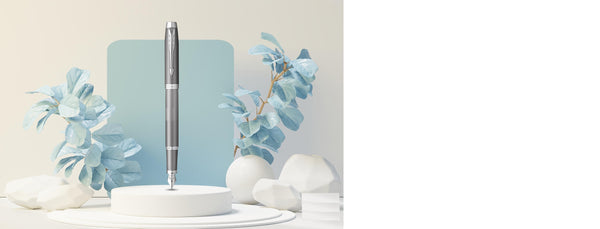 Lapicera Pluma Fuente Parker Im Writing Rituals Grey CT - Medium (M)