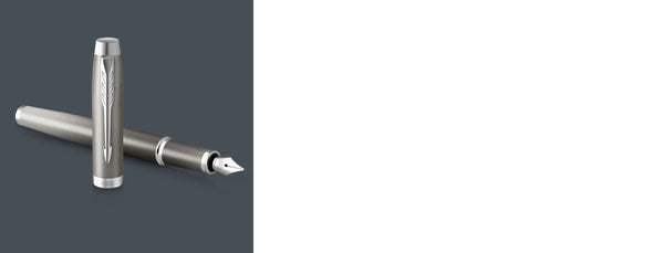 Lapicera Pluma Fuente Parker Im Writing Rituals Grey CT - Medium (M)