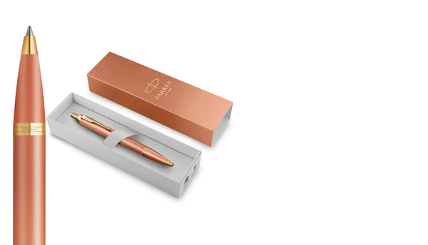 Lapicera Boligrafo Parker Im Writing Rituals Orange GT