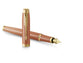 Lapicera Pluma Fuente Parker Im Writing Rituals Orange GT - Medium