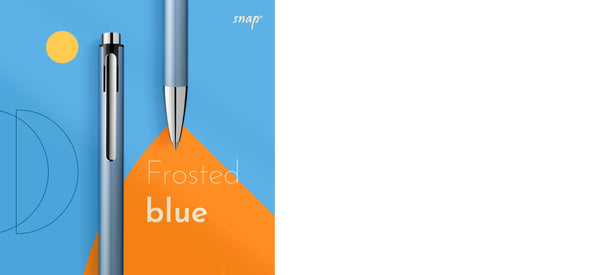Lapicera Bolígrafo Pelikan Snap K10 Frosted Blue